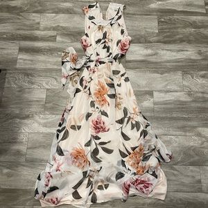 Calvin Klein maxi dress high neck